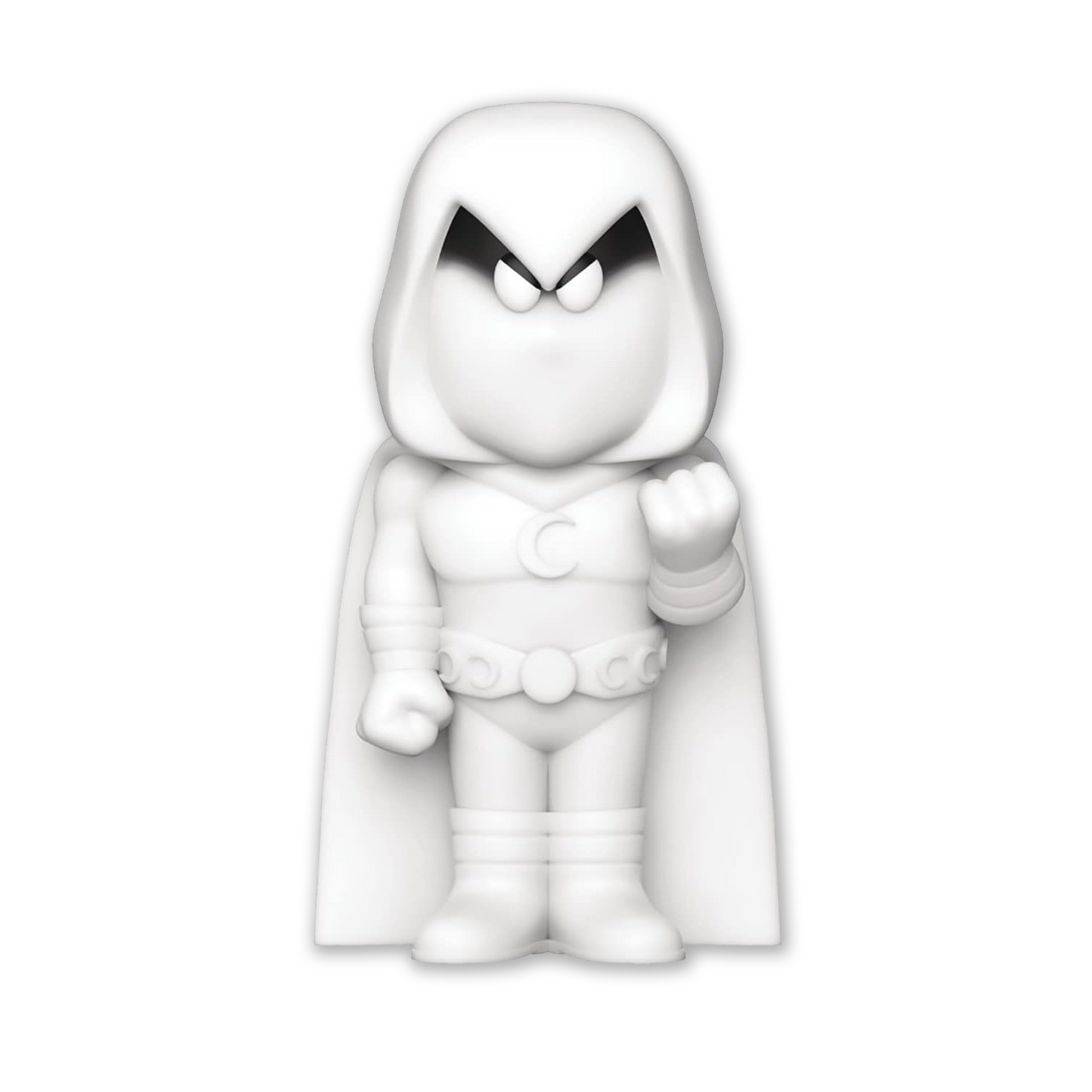 Moon Knight Vinyl figure retro, styled after the comic book