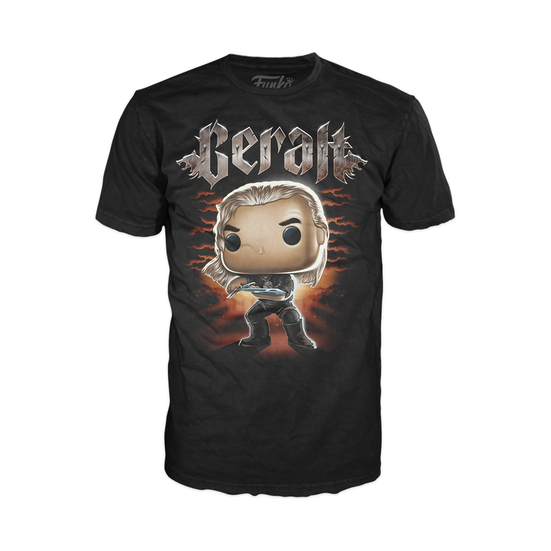 The Witcher Geralt Training Tee Netflix Funko