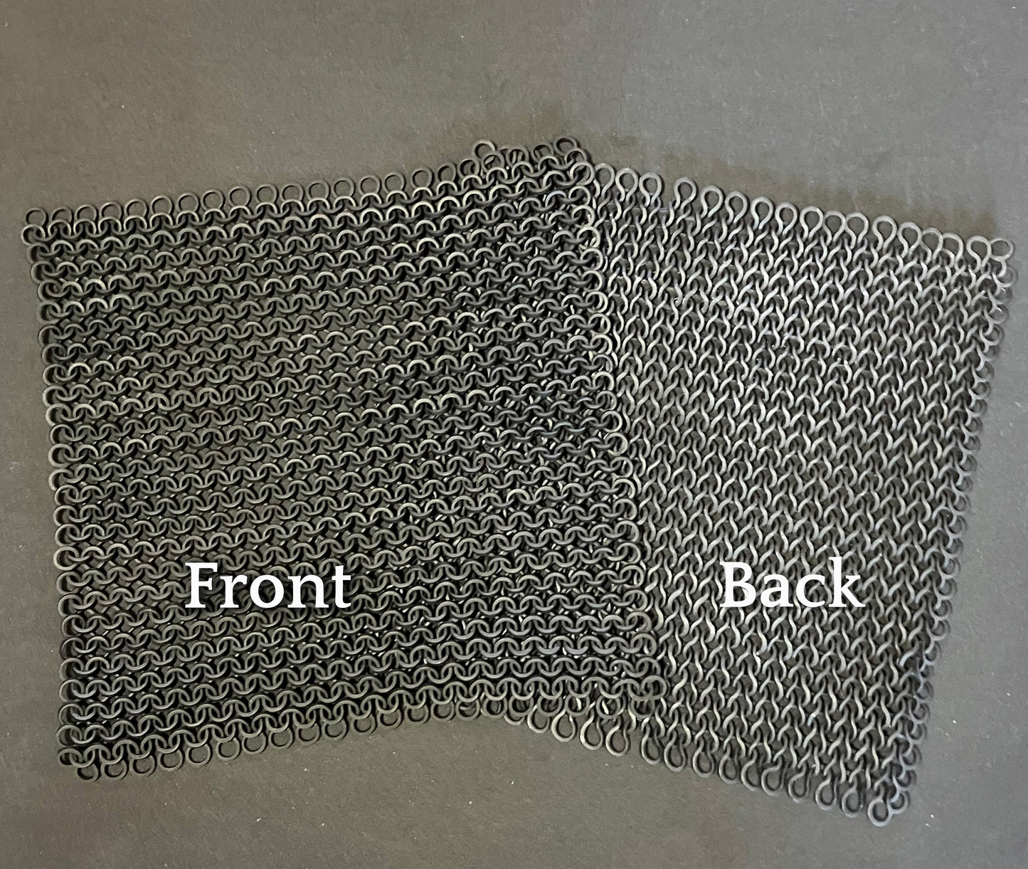 Silver EVA foam Chainmaille Armor 1 Square Foot Custom Made