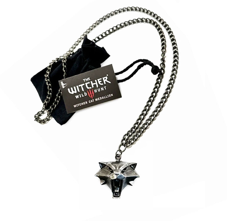 The Witcher Cat School Medallion Necklace
