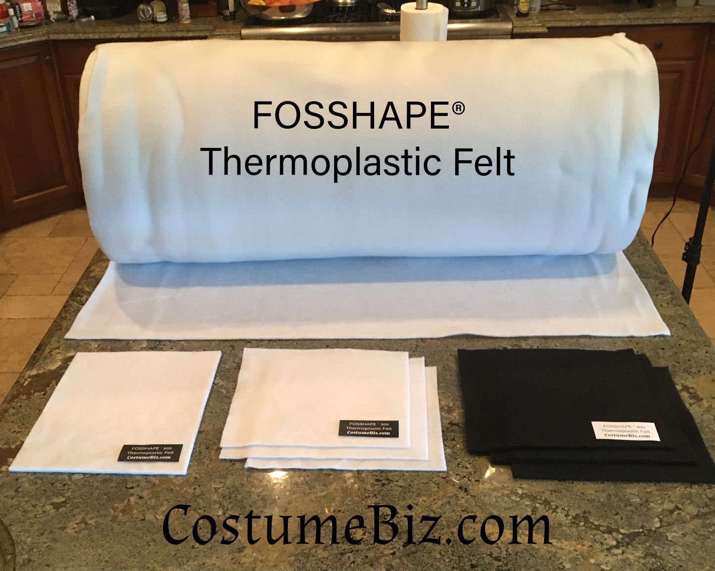 FOSSHAPE®  Thermoplastic Felt Sampler