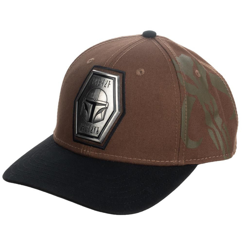 The Mandalorian Bounty Hunter  Curved Snapback Cap