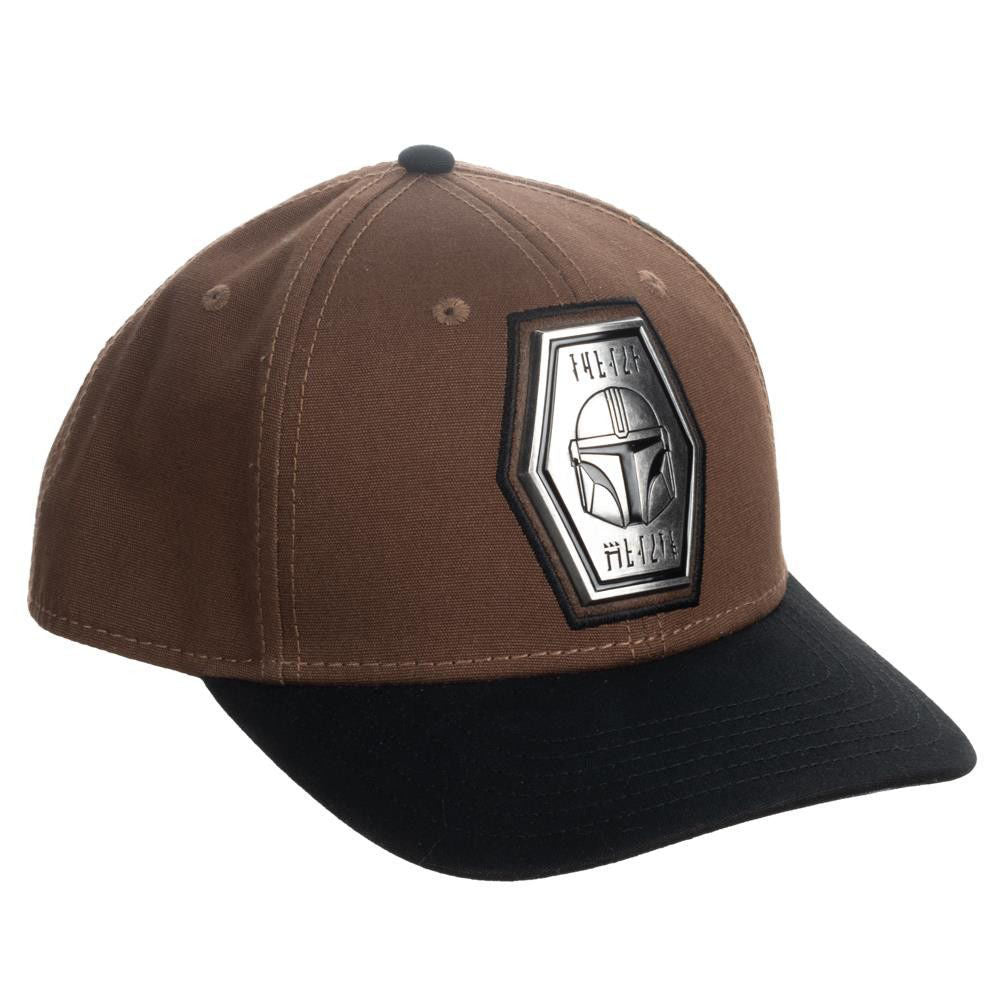 The Mandalorian Bounty Hunter  Curved Snapback Cap