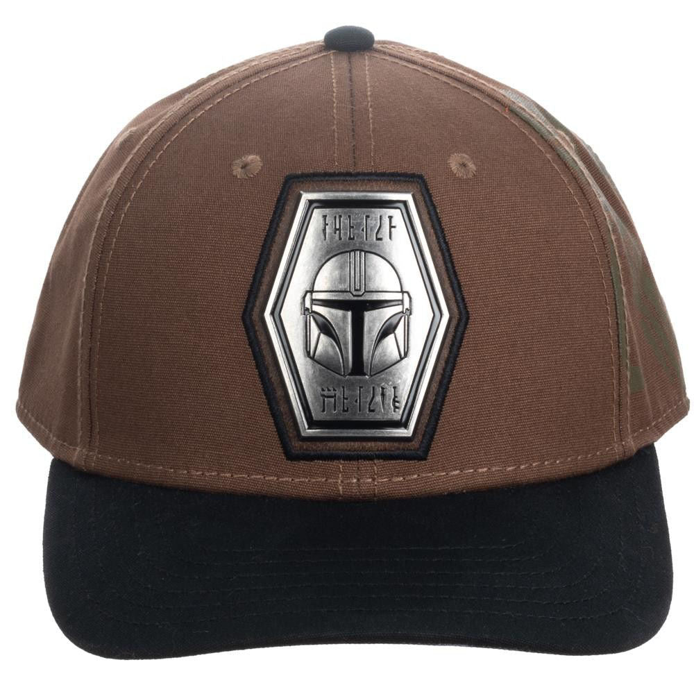 The Mandalorian Bounty Hunter  Curved Snapback Cap