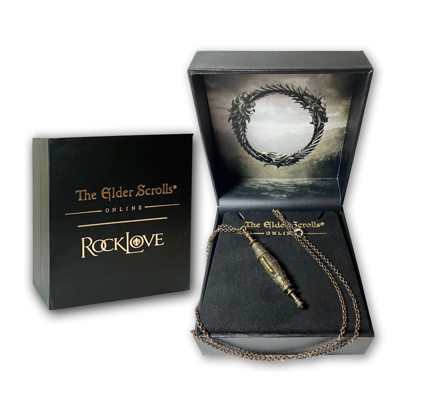 Elders Scrolls Skyrim Hinged Necklace
