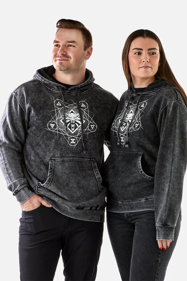 Witcher 3 Wild Hunt Wolf Signs Hoodie