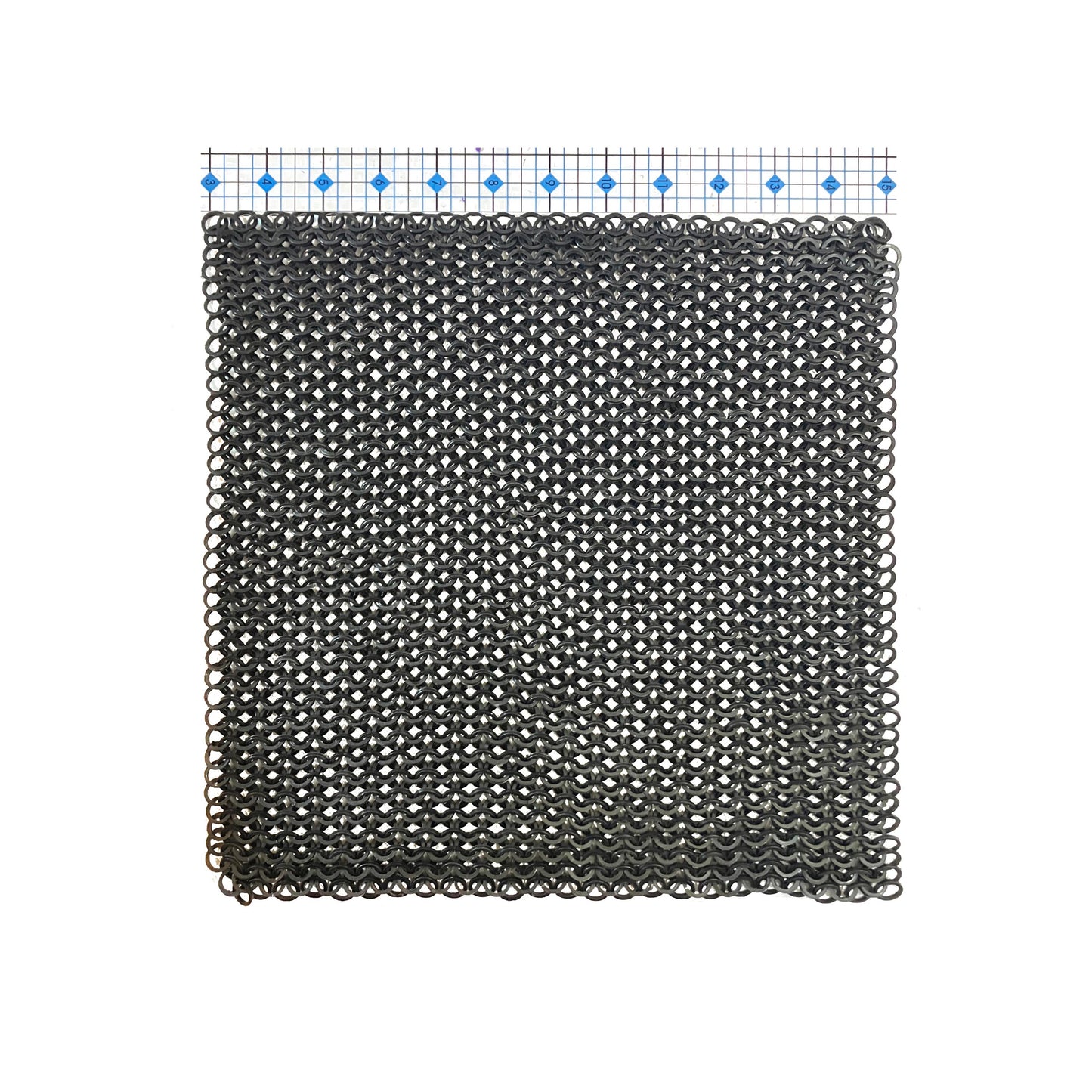 Plastic Butted Chainmaille Fabric Squares for Armor and Cosplay