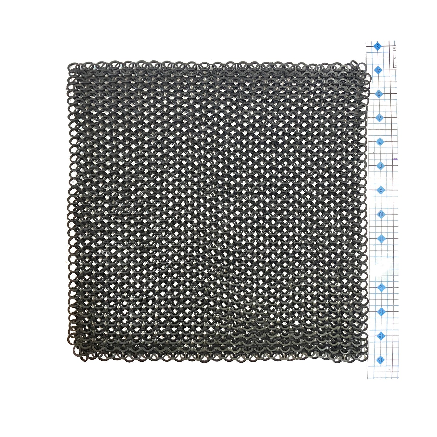 Plastic Butted Chainmaille Fabric Squares for Armor and Cosplay