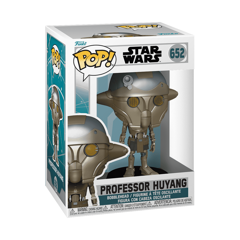 Funko Pop Ahsoka Series Professor Huyang #652
