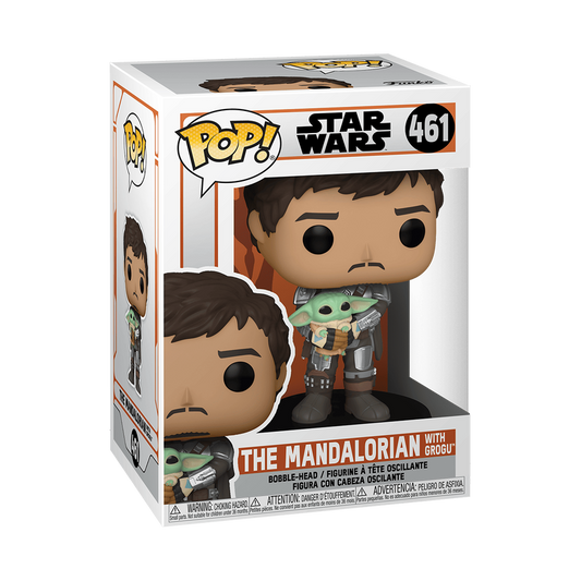 Funko Pop The Mandalorian with Grogu #461