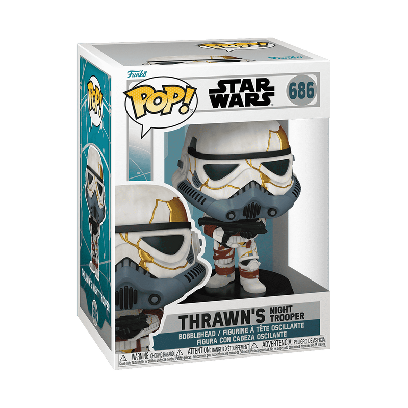 Funko Pop Ahsoka Series Thrawn's Night Trooper with Blue Mouthpiece #686