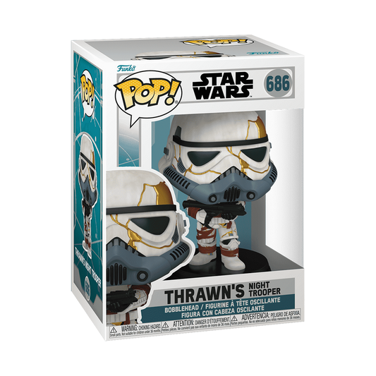 Funko Pop Ahsoka Series Thrawn's Night Trooper with Blue Mouthpiece #686