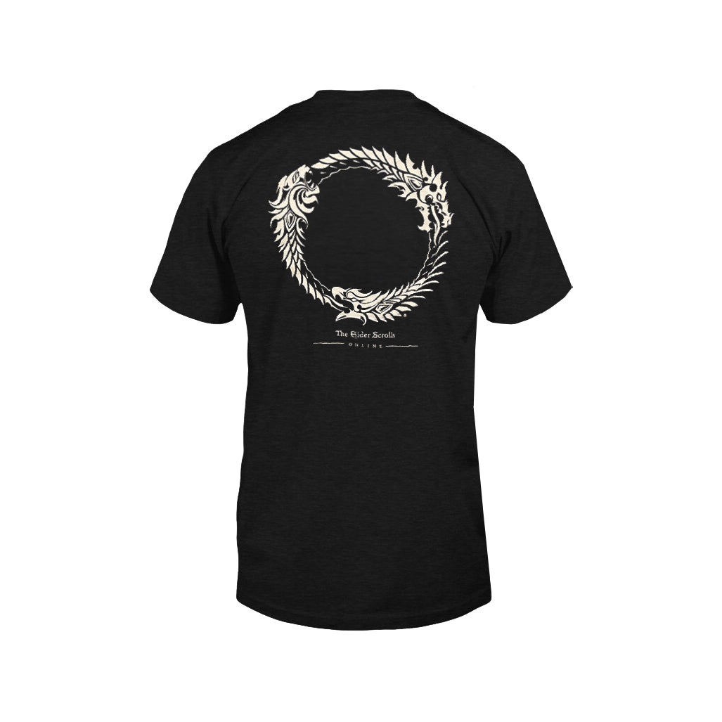 The Elder Scrolls Online 3 Headed Ouroboros sign Tee