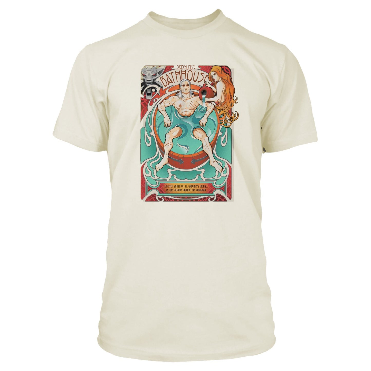 The Witcher Bathtub Geralt T-shirt