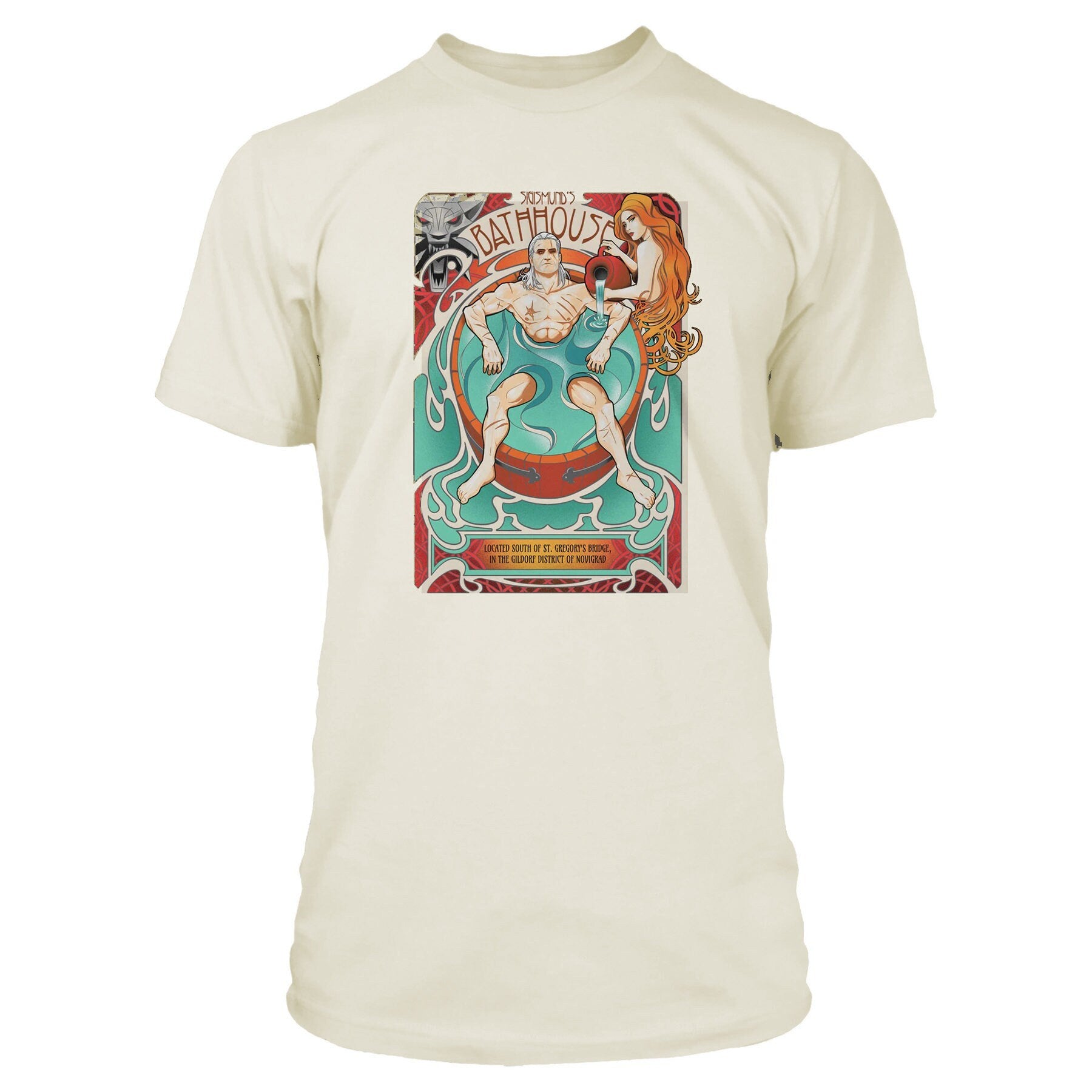 The Witcher Bathtub Geralt T-shirt
