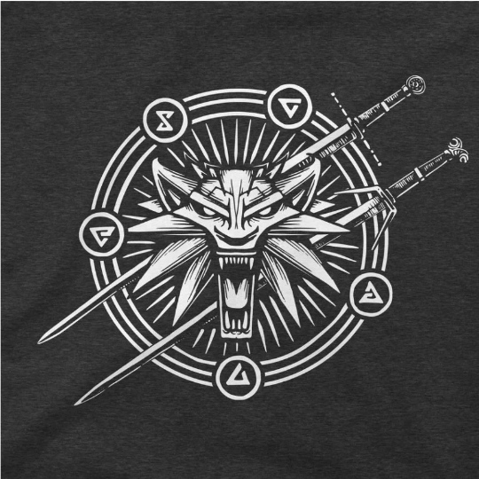 The Wticher Supernatural grey T-shirt