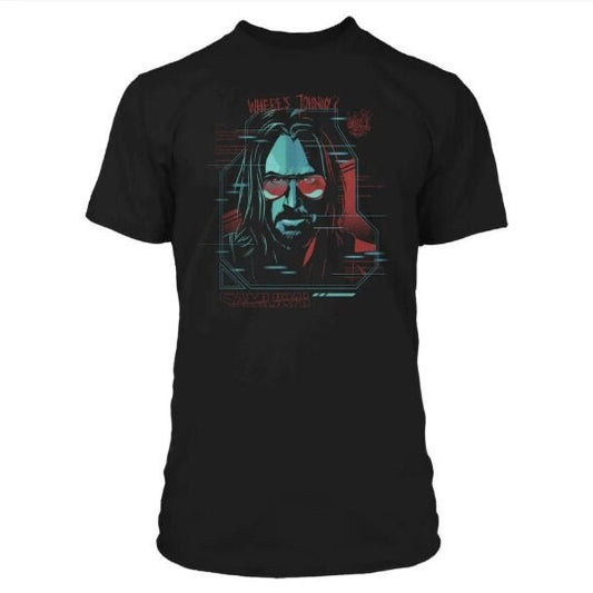 Cyberpunk 2077 Johnny Silverhands " Digital Ghost" T-Shirt